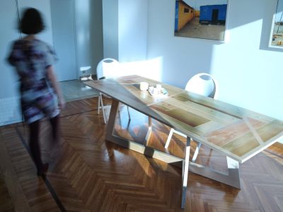 tavolo in legno su misura
